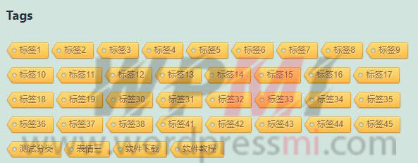 WordPress标签插件 Cool Tag Cloud