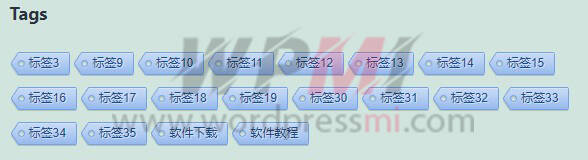 WordPress标签插件 Cool Tag Cloud